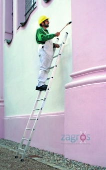 Enodelne aluminijaste prislonske lestve