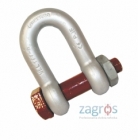 Škopci ravna izvedba - vijak z matico in zatičem