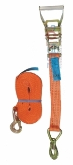 Dvodelni privezovalni trakovi STANDARD, s trikotnimi kavlji STF 350 daN